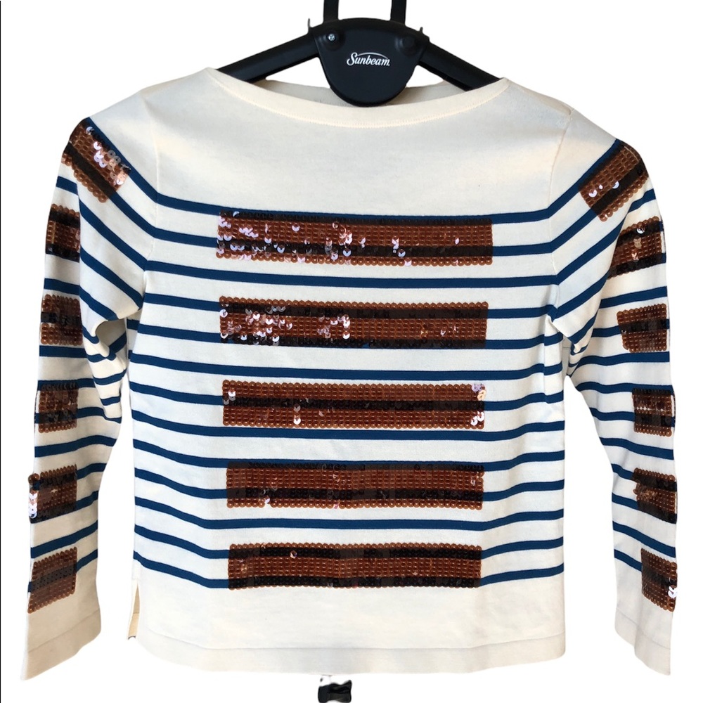 Marc Jacobs Sequin Stripe Blouse size XS NWT
